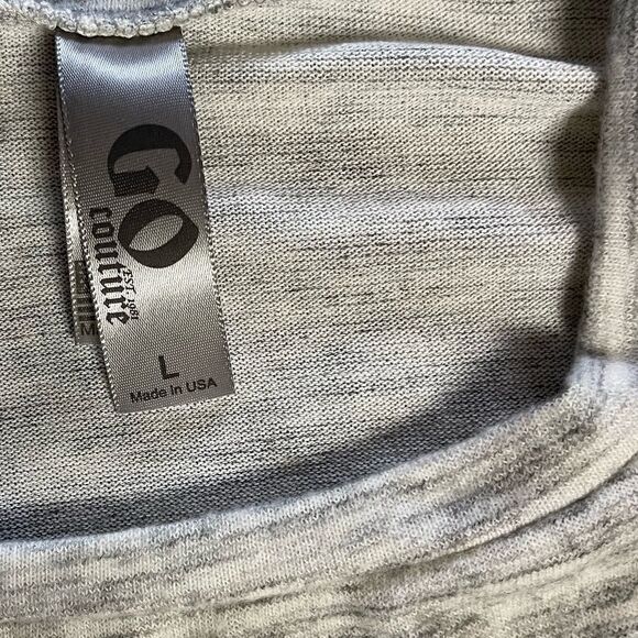 CUT Out Cold Shoulder Knit Sweatshirt
GO COUTURE retail $148 - Picture 6 of 7